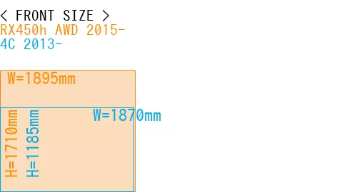 #RX450h AWD 2015- + 4C 2013-